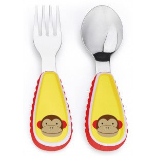 Skip Hop Zoo Utensil Set - Monkey