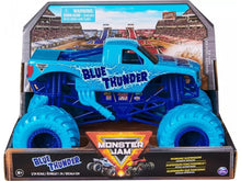 Monster Jam 1:24 Diecast Trucks - Blue Thunder (Series 22)