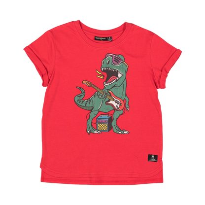 Rock Out Dino SS T-Shirt
