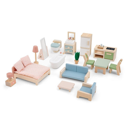 New Classic Toys - Doll's House with Furniture