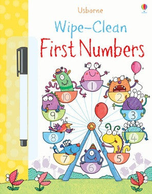 Usborne Wipe - Clean First Numbers Book