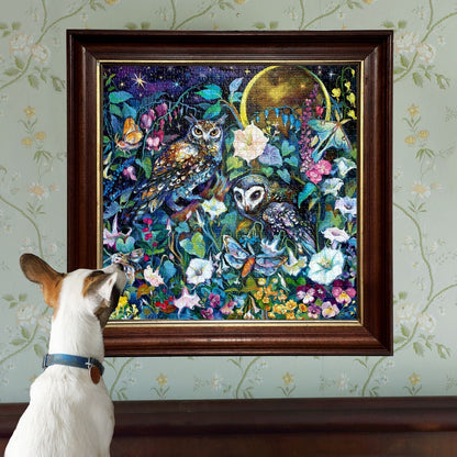 eeBoo 1000pc - Moon Garden Puzzle
