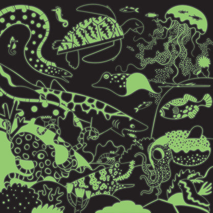 Mudpuppy 500pc - Ocean Illumingated Glow in the Dark Puzzle
