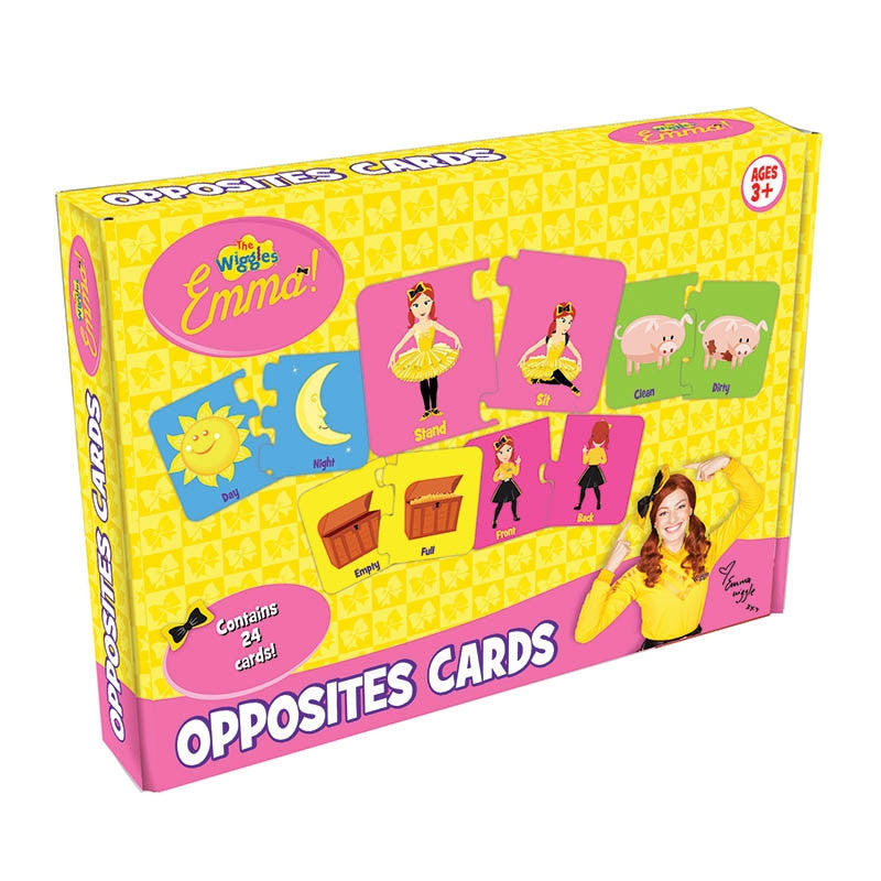 The Wiggles Emma Opposites Cards