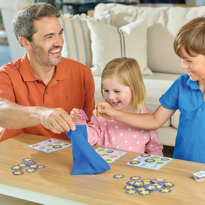 Orchard Toys Alphabet Bingo educational letter matching game for kids with colourful alphabet boards and picture cards.