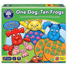 Orchard Toys - One Dog, Ten Frogs *minor box damage*