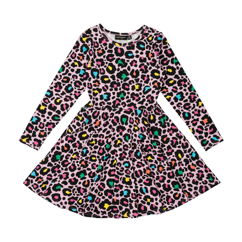 Blondie Long Sleeve Waisted Dress