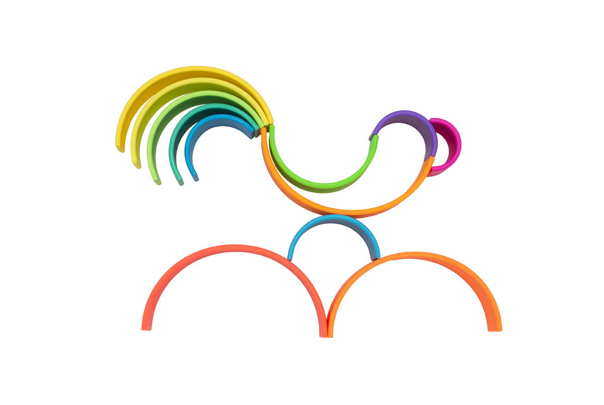 Dena Toys - dëna Rainbow Neon 12pc