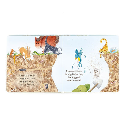 Jellycat - My Best Pet book (Bashful Dinosaur Book)