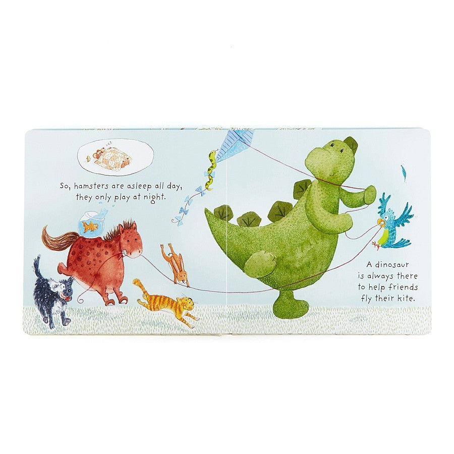 Jellycat - My Best Pet book (Bashful Dinosaur Book)