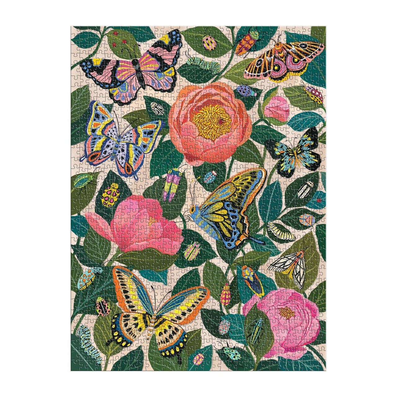 Galison 1000pc - Between the Blooms Foil Puzzle