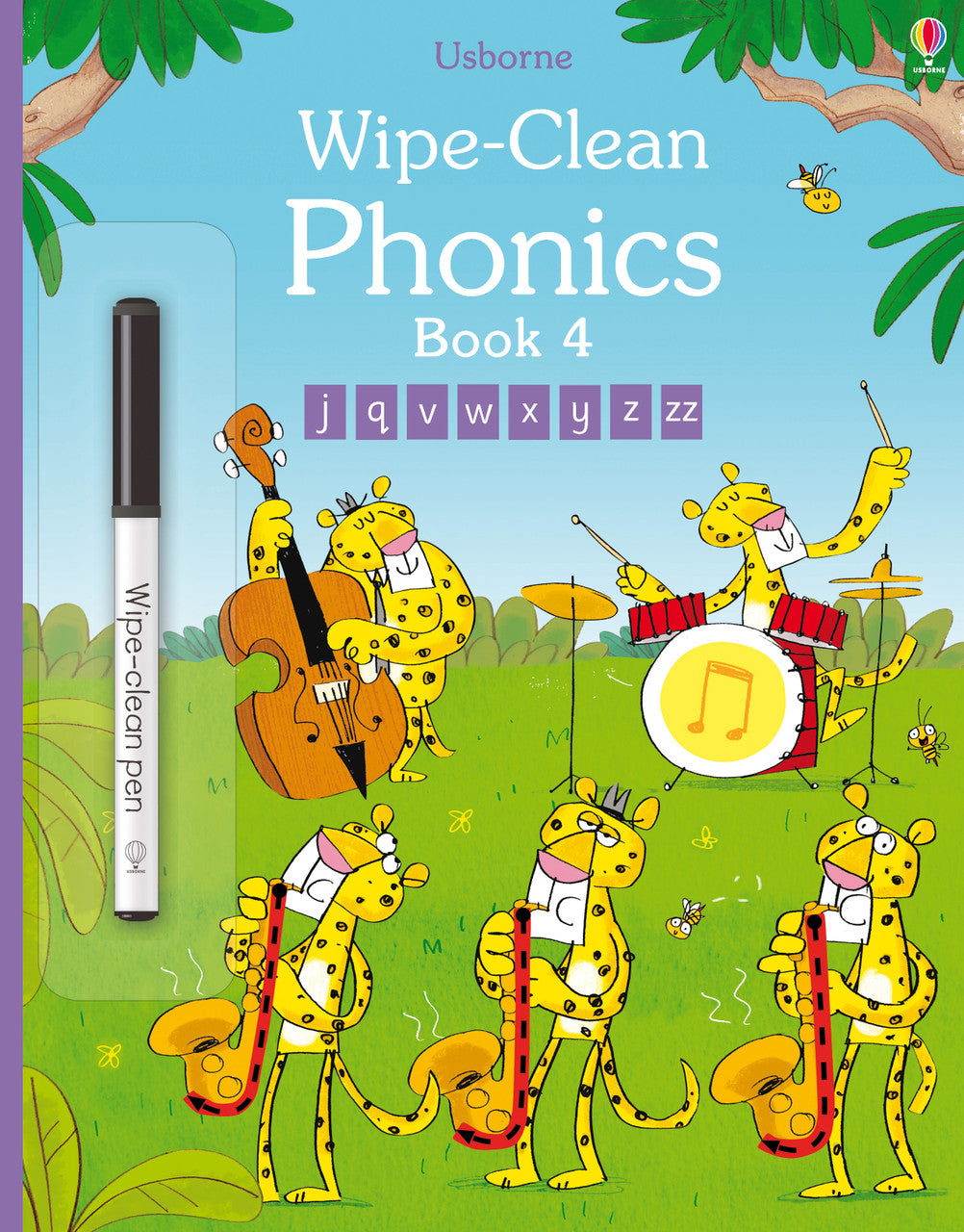 Usborne Wipe-Clean Phonics Book 4