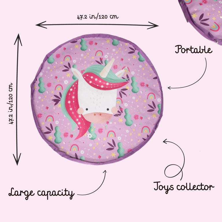 Sassi Play Mat Bag - Sparkly The Unicorn