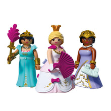 PLAYMOBIL Three Princesses 72055 figures with interchangeable royal outfits and accessories