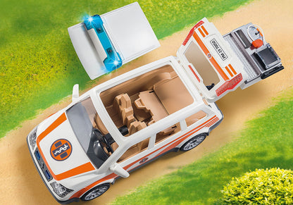 Playmobil City Life - Emergency Car with Siren 70050