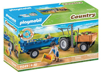 Playmobil Country - Tractor with Trailer 71249