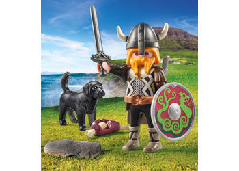 Playmobil - Special Plus - Viking with Guard Dog 71755