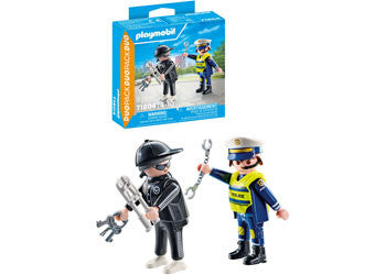Playmobil  - DuoPack - Policeman and Burglar 71804