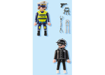 Playmobil  - DuoPack - Policeman and Burglar 71804