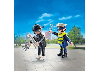 Playmobil  - DuoPack - Policeman and Burglar 71804
