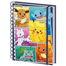 Pokemon - Panels A5 Spiral Notebook
