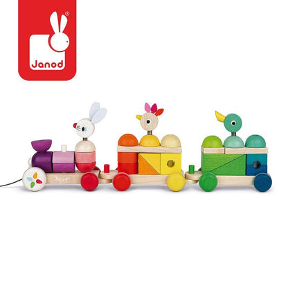 Janod - Giant Multicolour Train