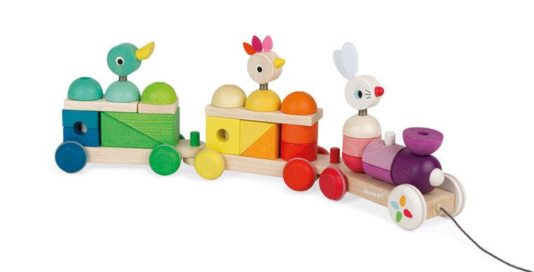 Janod - Giant Multicolour Train