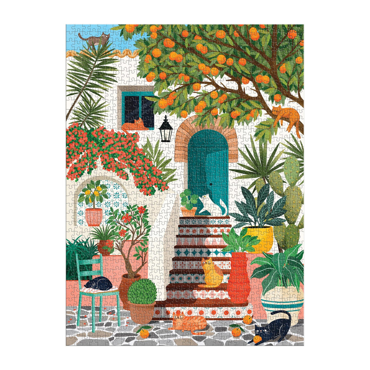 Galison 1000pc - Mediterranean Cats Puzzle