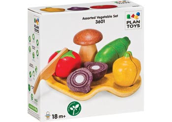 PlanToys - Assorted Vegetable Set**Slight Box Damage**
