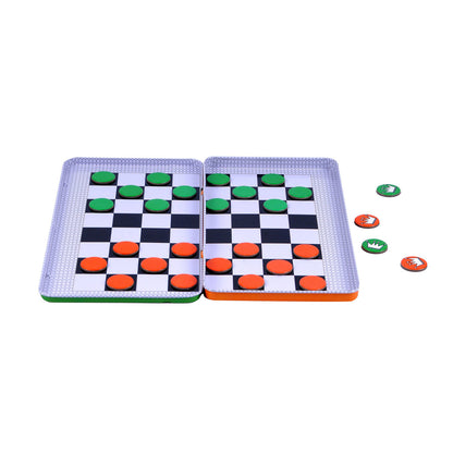 The Purple Cow - Magnetic Travel Game - Magnetic Checkers