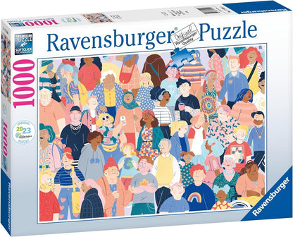 Ravensburger 1000pc - Puzzle People Puzzle