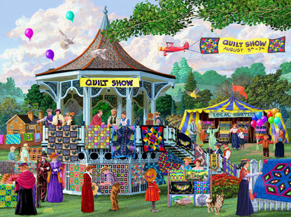 Sunsout 1000pc - Summer Quilt Show Puzzle