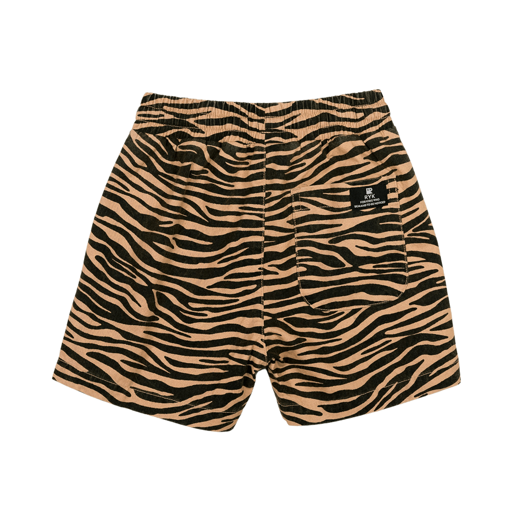 Rock Your Baby - Taupe Tiger Shorts