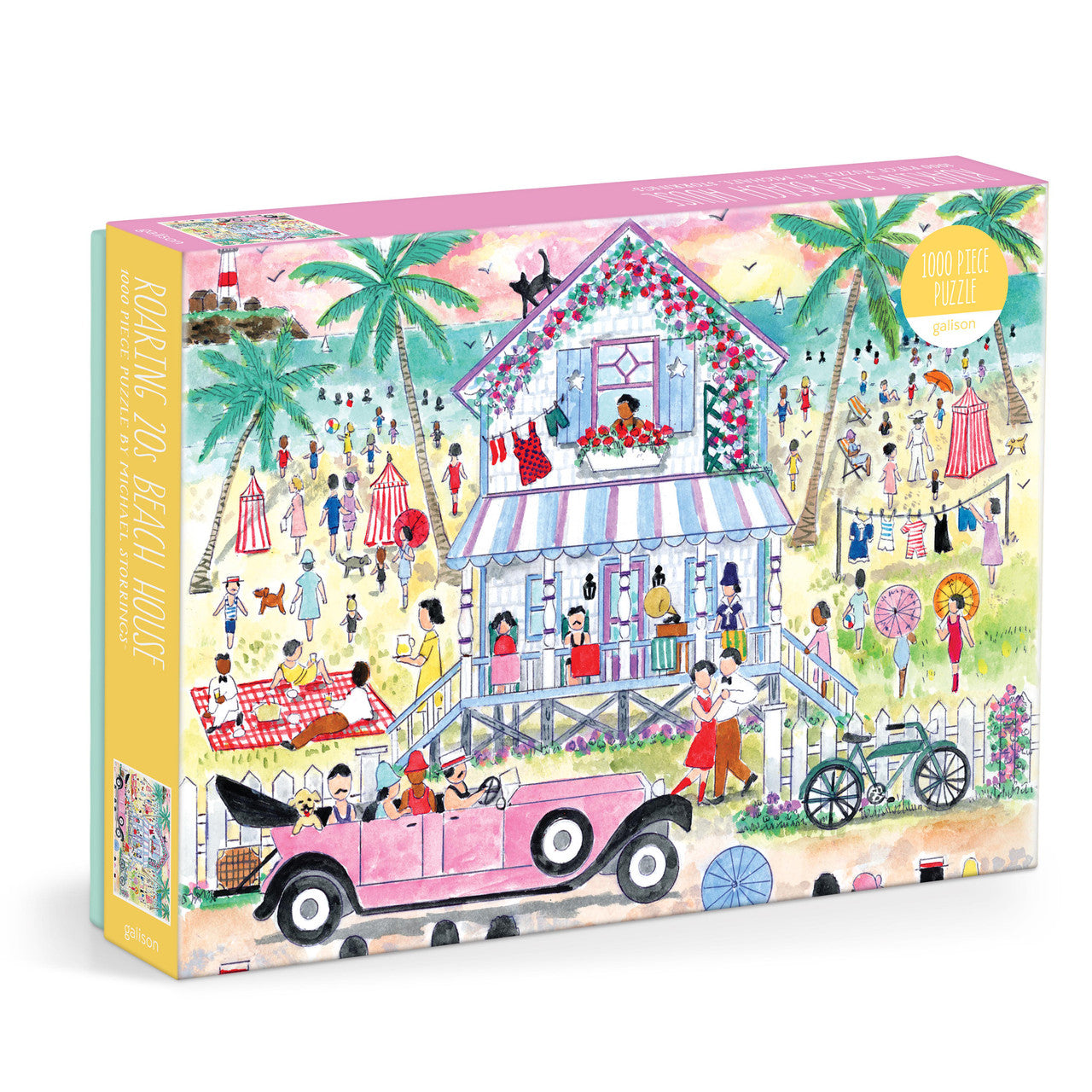 Galison 1000pc - Michael Storrings Roaring 20s Beach House Puzzle