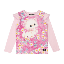 White Kitten Long Sleeve T-Shirt - Teen