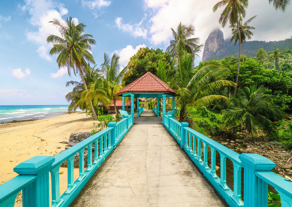 Ravensburger 1000pc - Colourful Bridge in Malaysia Puzzle