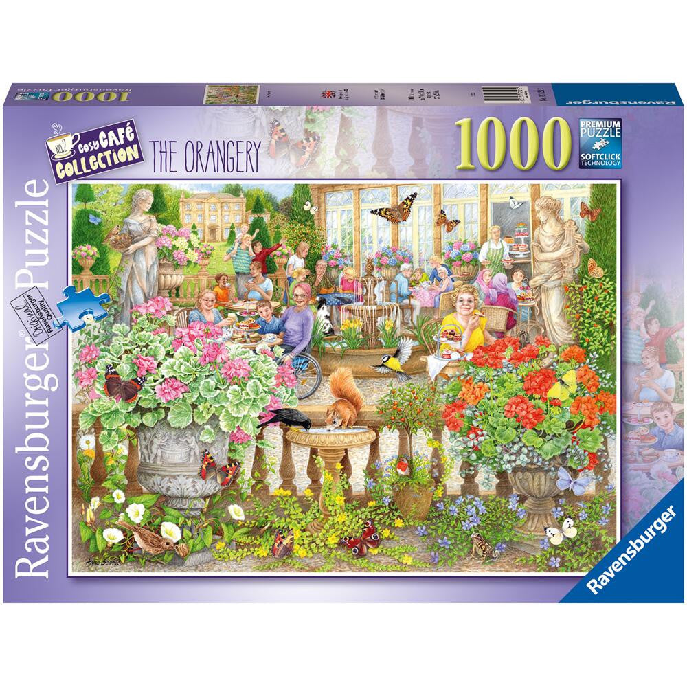 Ravensburger 1000pc - Cozy Cafe No.2 Secret Garden Puzzle