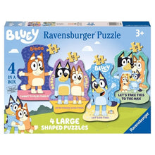 Ravensburger - Bluey Let's Do This - 4 Large Shaped Puzzles