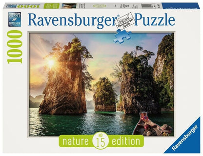 Ravensburger 1000pc Panorama- Nature Edition No.15 The Rocks in Cheow, Thailand Puzzle