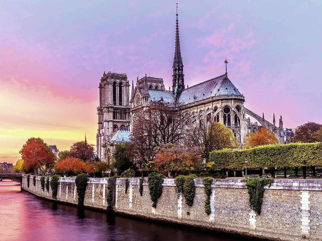 Ravensburger 1500pc - Picturesque Notre Dame Puzzle