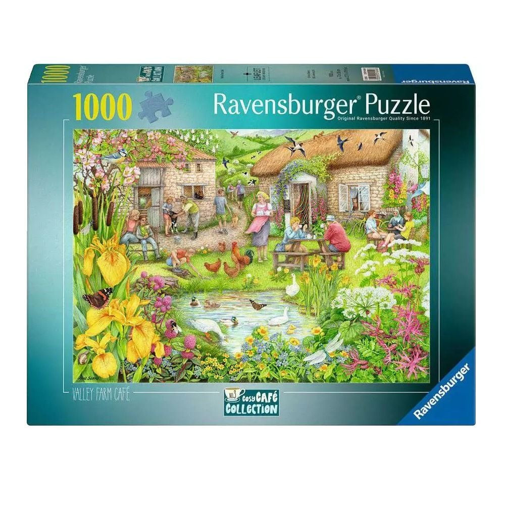 Ravensburger 1000pc - Cosy Cafe No.3: Farm Cafe
