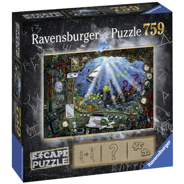 Ravensburger ESCAPE 4: The Submarine Puzzle 759pc