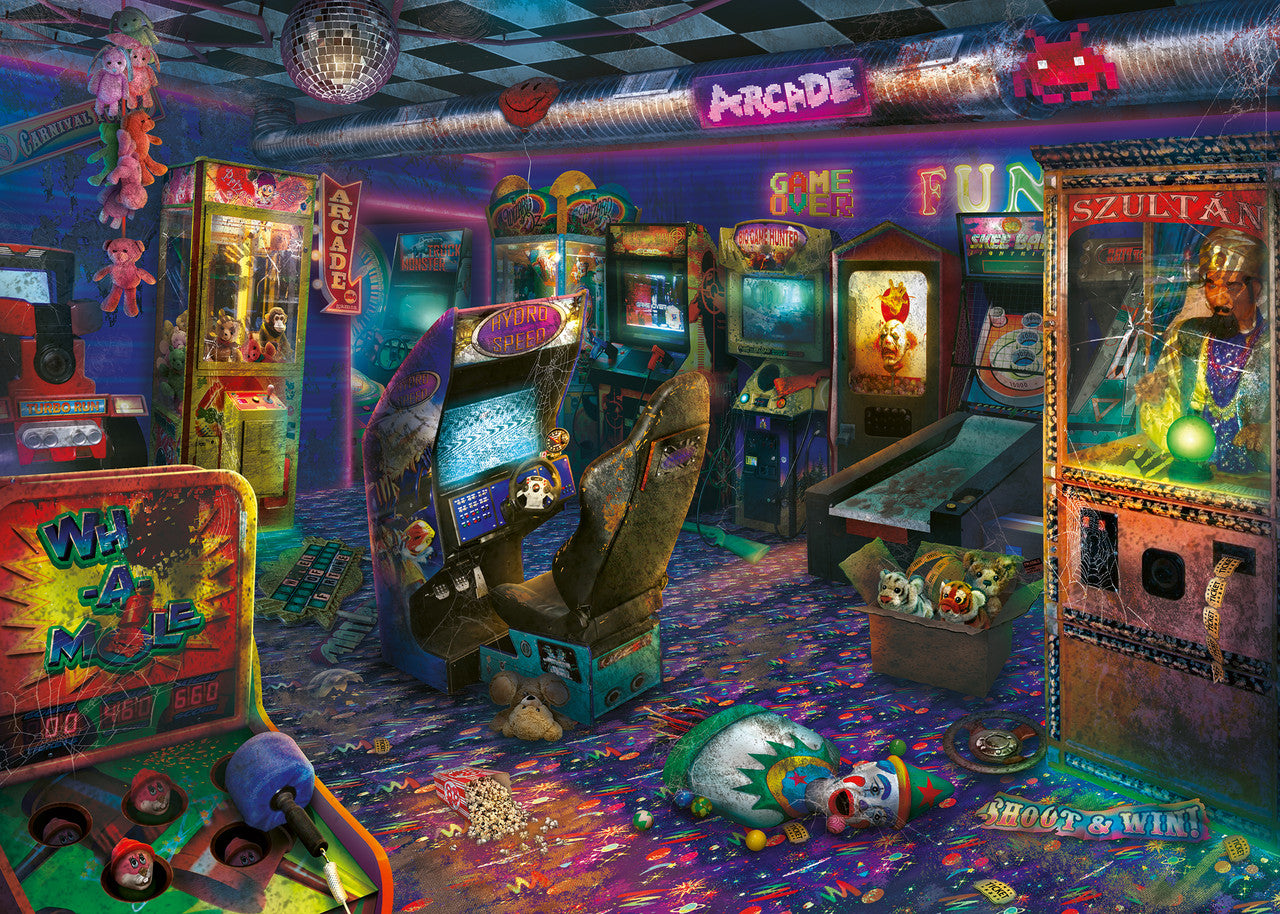 Ravensburger 1000pc - Forgotten Arcade Puzzle
