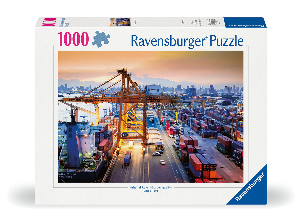 Ravensburger 1000pc - Container Haven Puzzle