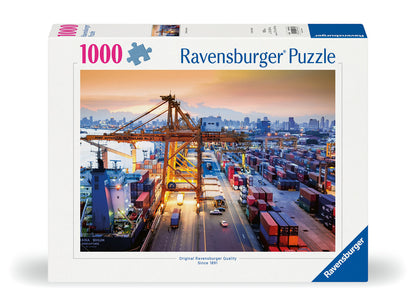 Ravensburger 1000pc - Container Haven Puzzle