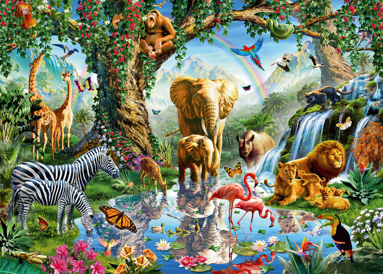 Ravensburger 1000pc - Adventures in the Jungle Puzzle