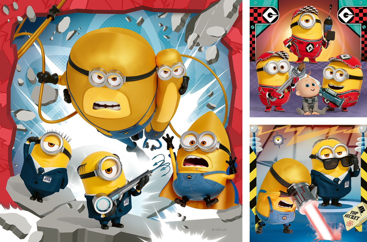 Ravensburger 3x49pc- Despicable Me 4 Puzzle