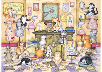 Ravensburger 500pc - Crazy Cats Taby & Co Puzzle