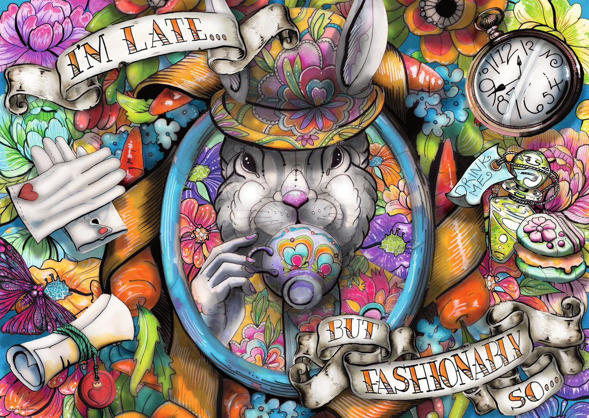 Ravensburger 1000pc - Fashionably Late Puzzle