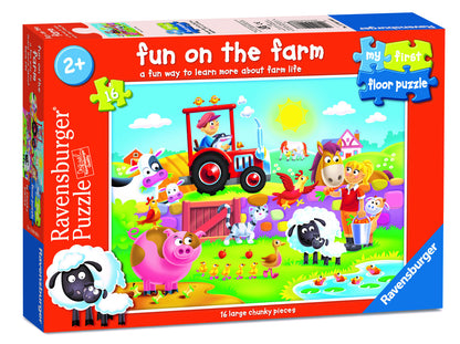 Ravensburger 16pc - Fun on the Farm My First Floor Puzzle